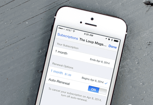 App Store Subscription اب ستور