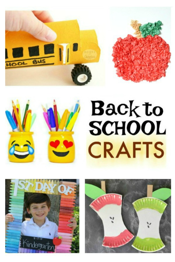 BACK-TO-SCHOOL! 25+ School themed crafts & activities for kids!  These are adorable! #backtoschool #backtoschoolcrafts #backtoschoolcraftsforpreschoolers #craftsforkids