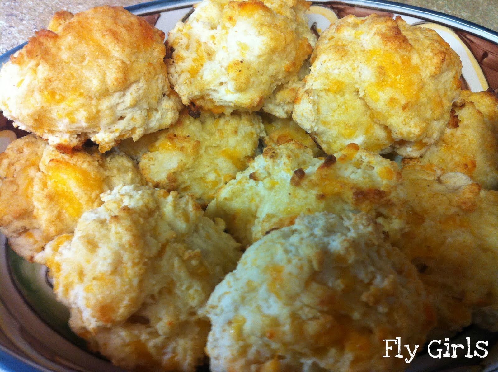 Fly Girls CheddarGarlic Biscuits