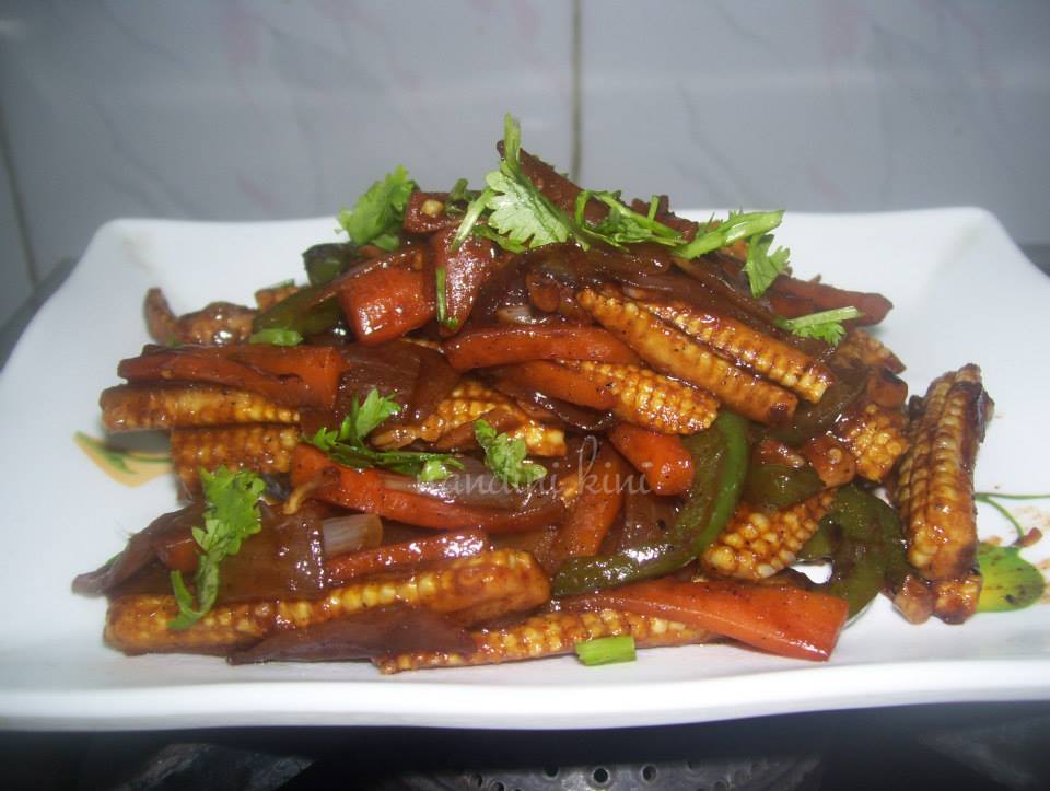 Chilli Garlic Veggies