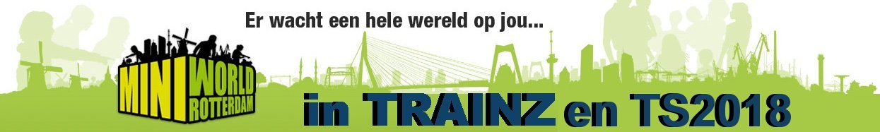 Miniworld Rotterdam in Trainz en TS2018