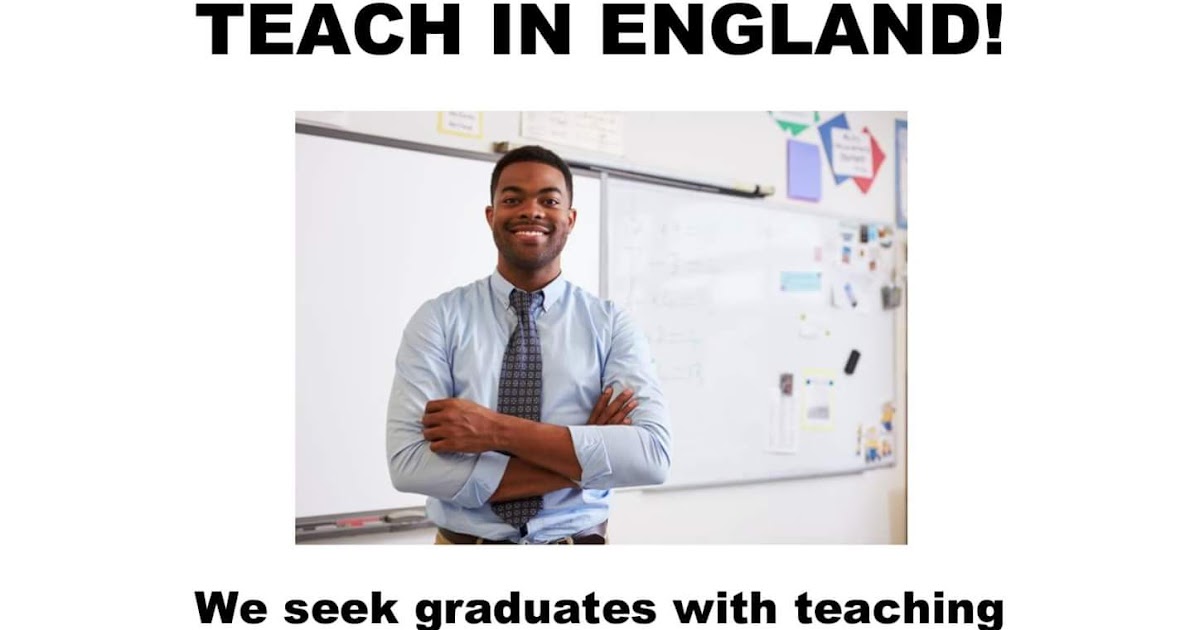 I Need A Job Jamaica Teach in England