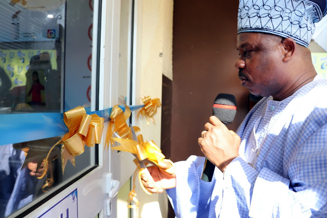 Gov. Ibikunle Amosun and Godwin Emefiele lead stakeholders to unveil Unilever Nigeria?s new manufacturing plant