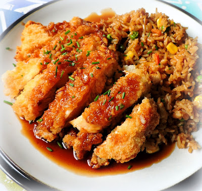 Lemon Sauced Crispy Chicken