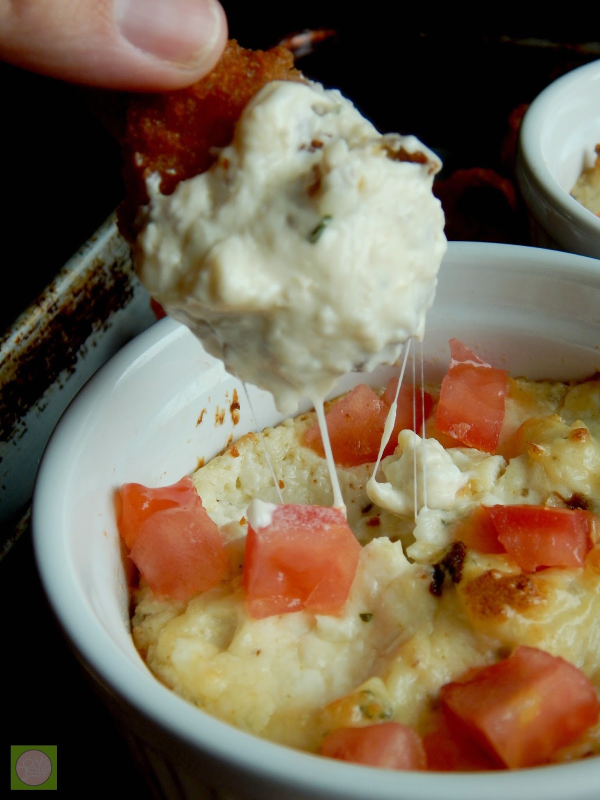 Baked Cheesy Chipotle Dip with Jumbo Shrimp Dippers Ally's Sweet & Savory Eats