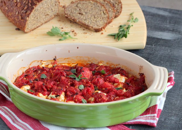 Kid Cultivation: Baked Feta with Tomatoes