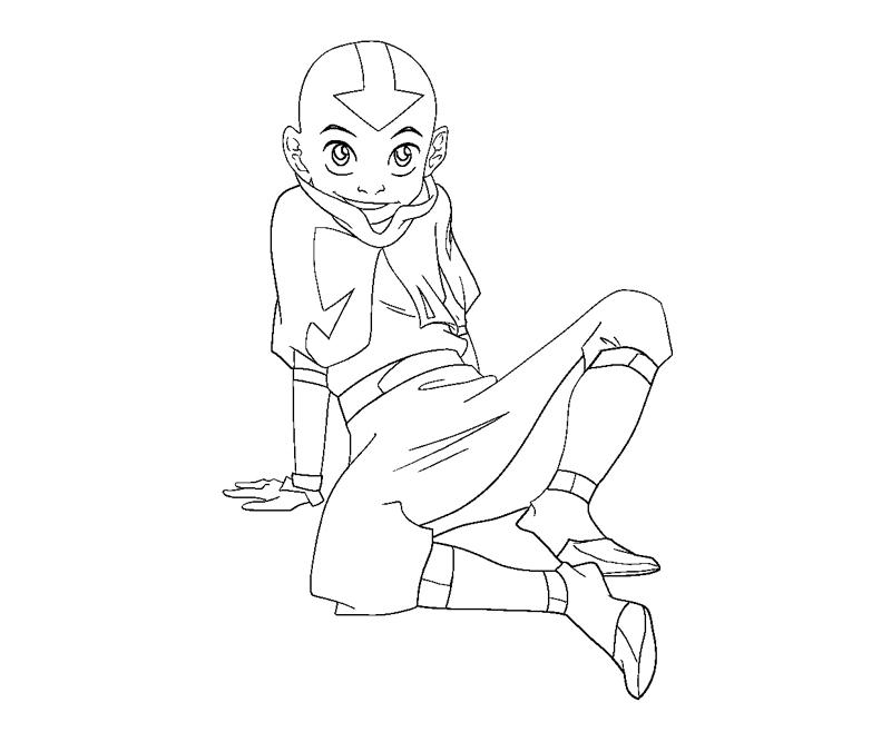 aang coloring pages - photo #11