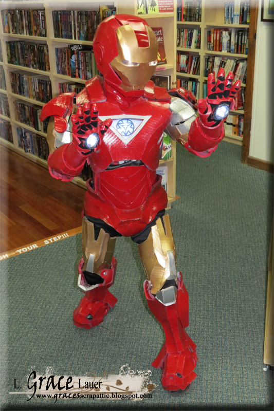 Uniquely Grace: Watch Out Tony Stark There Is A New Iron Man In Town (Boy  Halloween Costume)