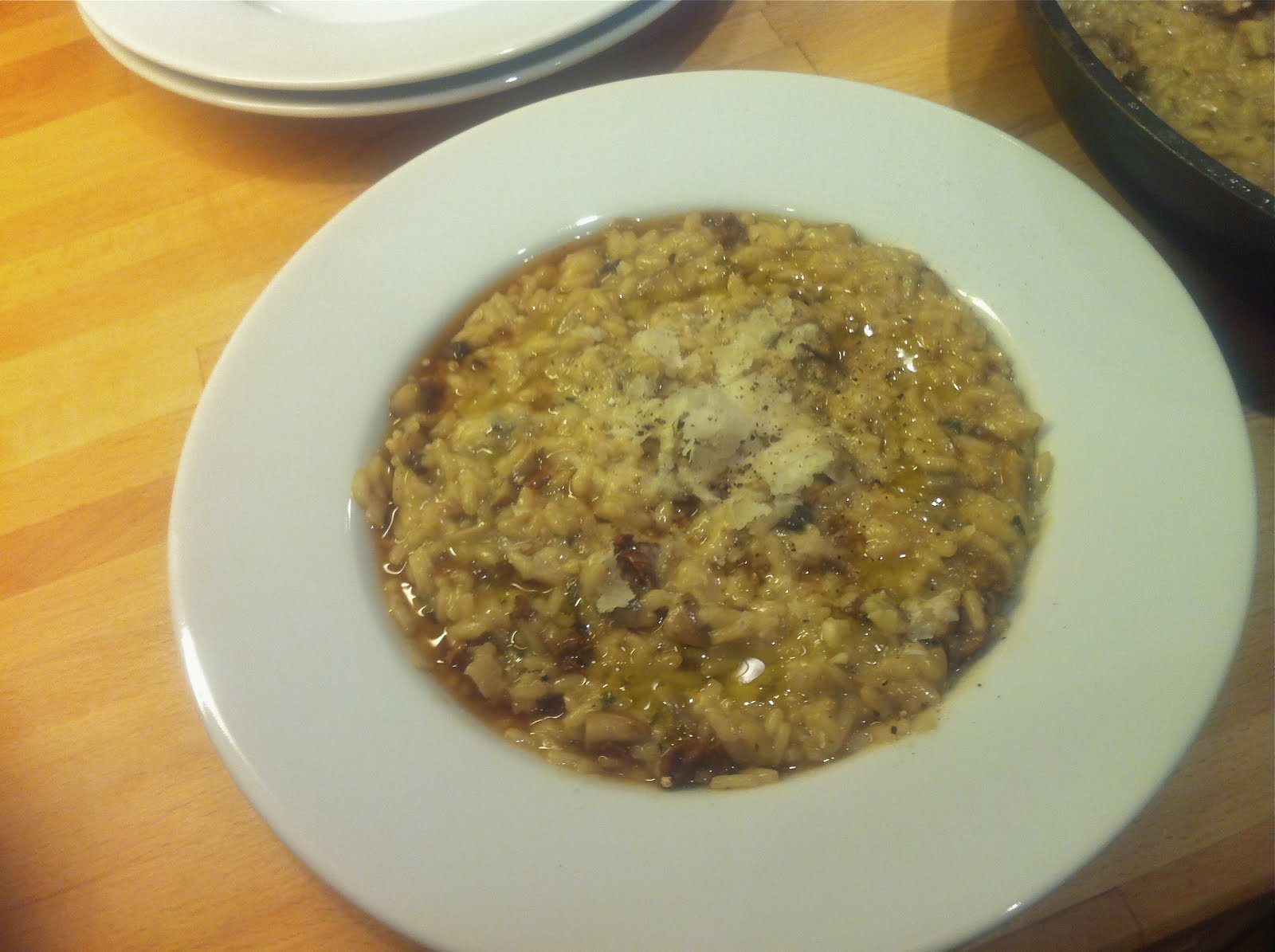 akifoodwine Risotto ai Funghi di Bosco