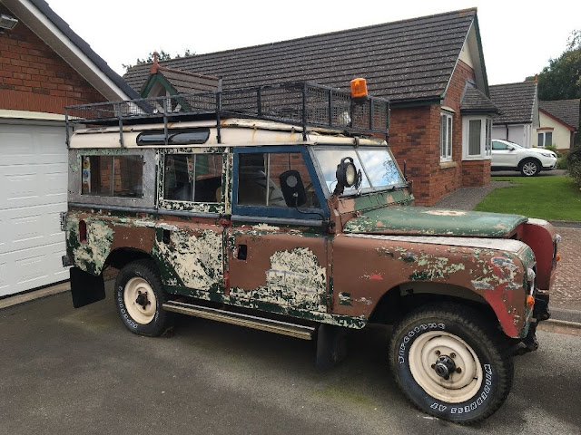 land rover 109 safari roof