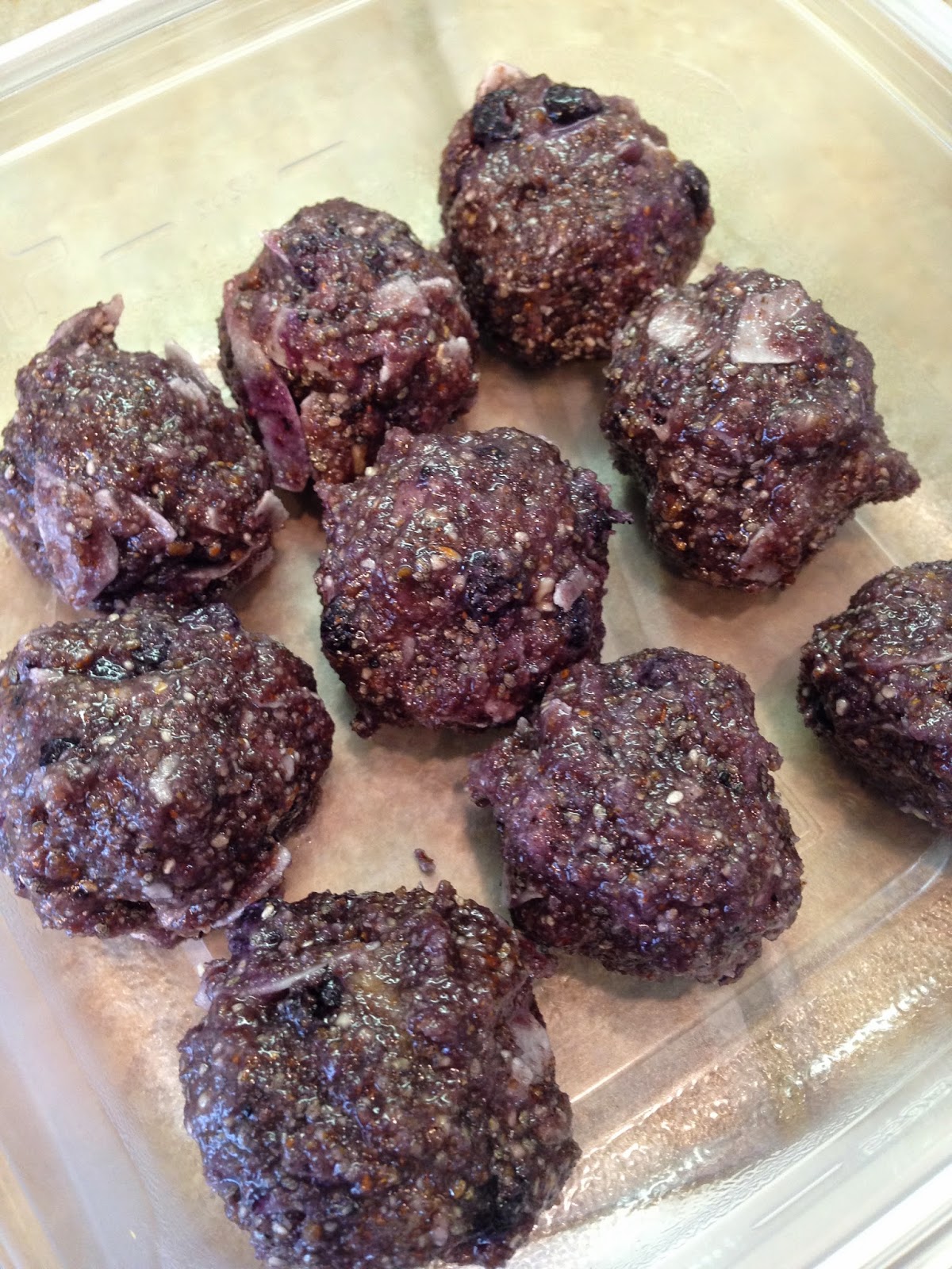 Advancing The Kingdom Nutty Blueberry Protein Balls