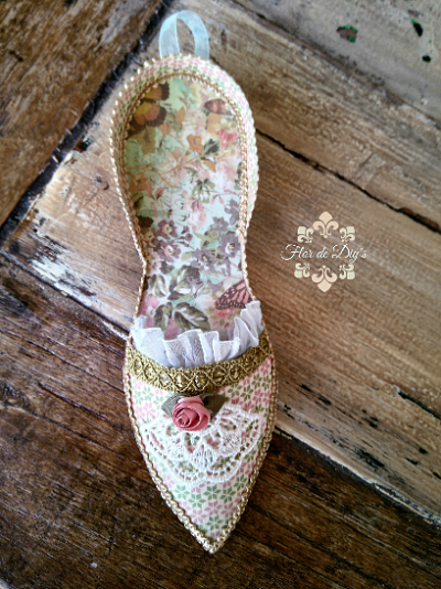 zapato-decorativo-en-papel-floreado-flor-de-diys