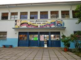 Fachada de la escuela Bolivariana "Carlos rangel Lamus"