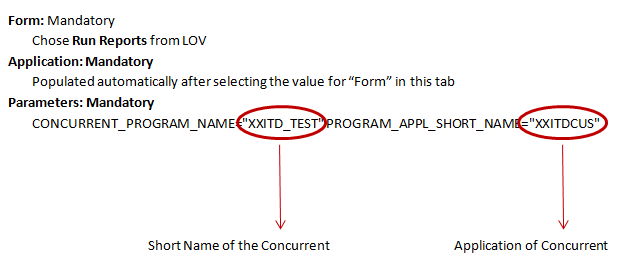OracleAppsBuzz: Calling Concurrent Program from Menu