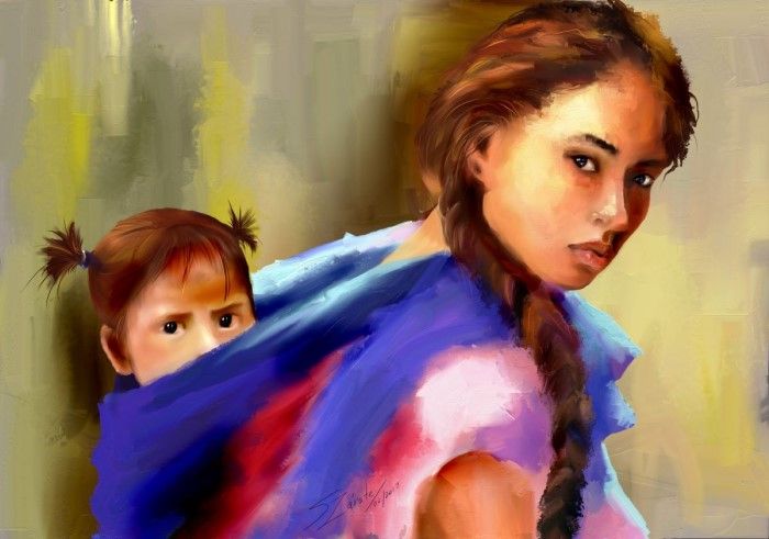 Эфемерные образы женщин. Susana Zarate Susana Zarate
