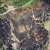 Hidden World War Two message for German bombers revealed after wildfire tears through Irish countryside