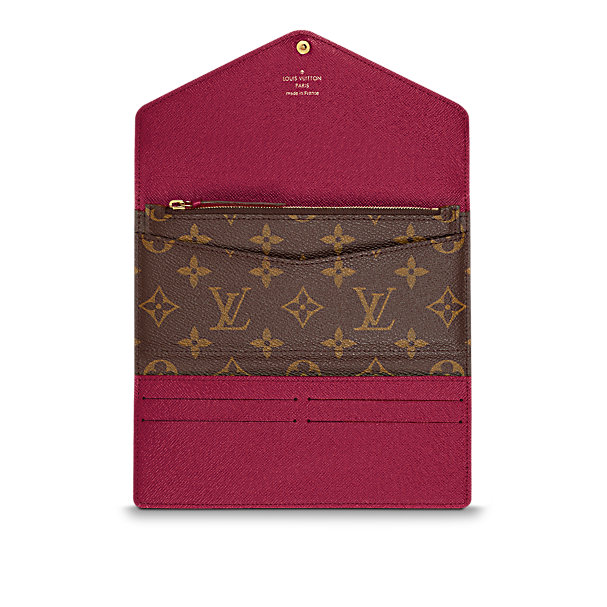 portafoglio louis vuitton fucsia