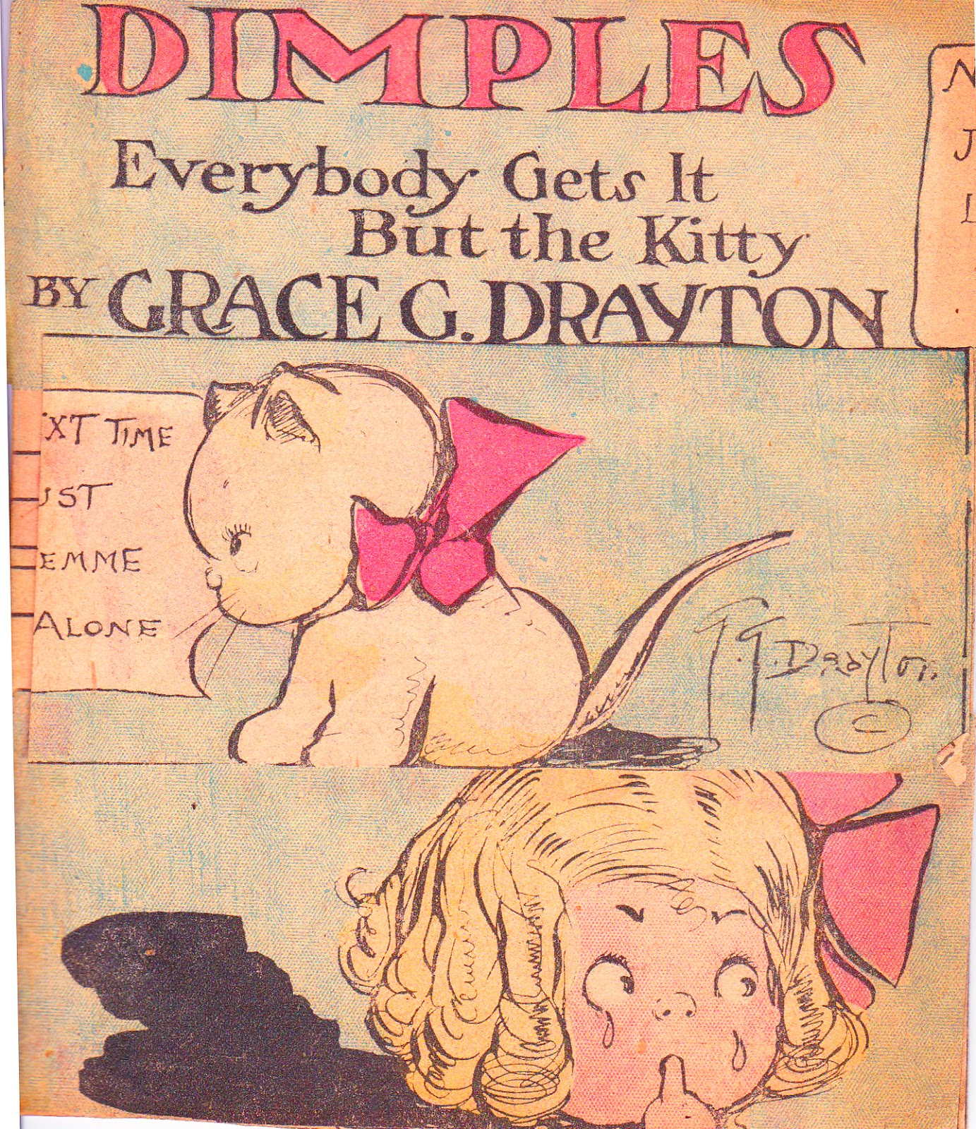 Mike Lynch Cartoons DOLLY DIMPLES by Grace G. Drayton