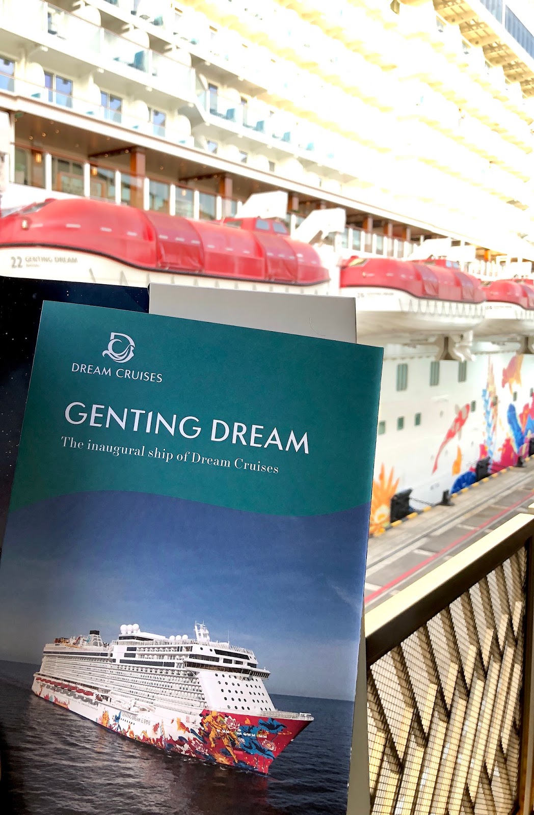 genting dream cruise route map
