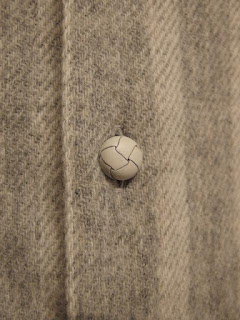 TOUJOURS "C.P.O. Shirt- Striped Scotch Tweed Cloth"
