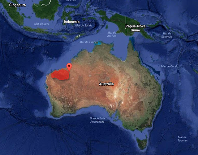 Pilbara - Austrália - Google Maps