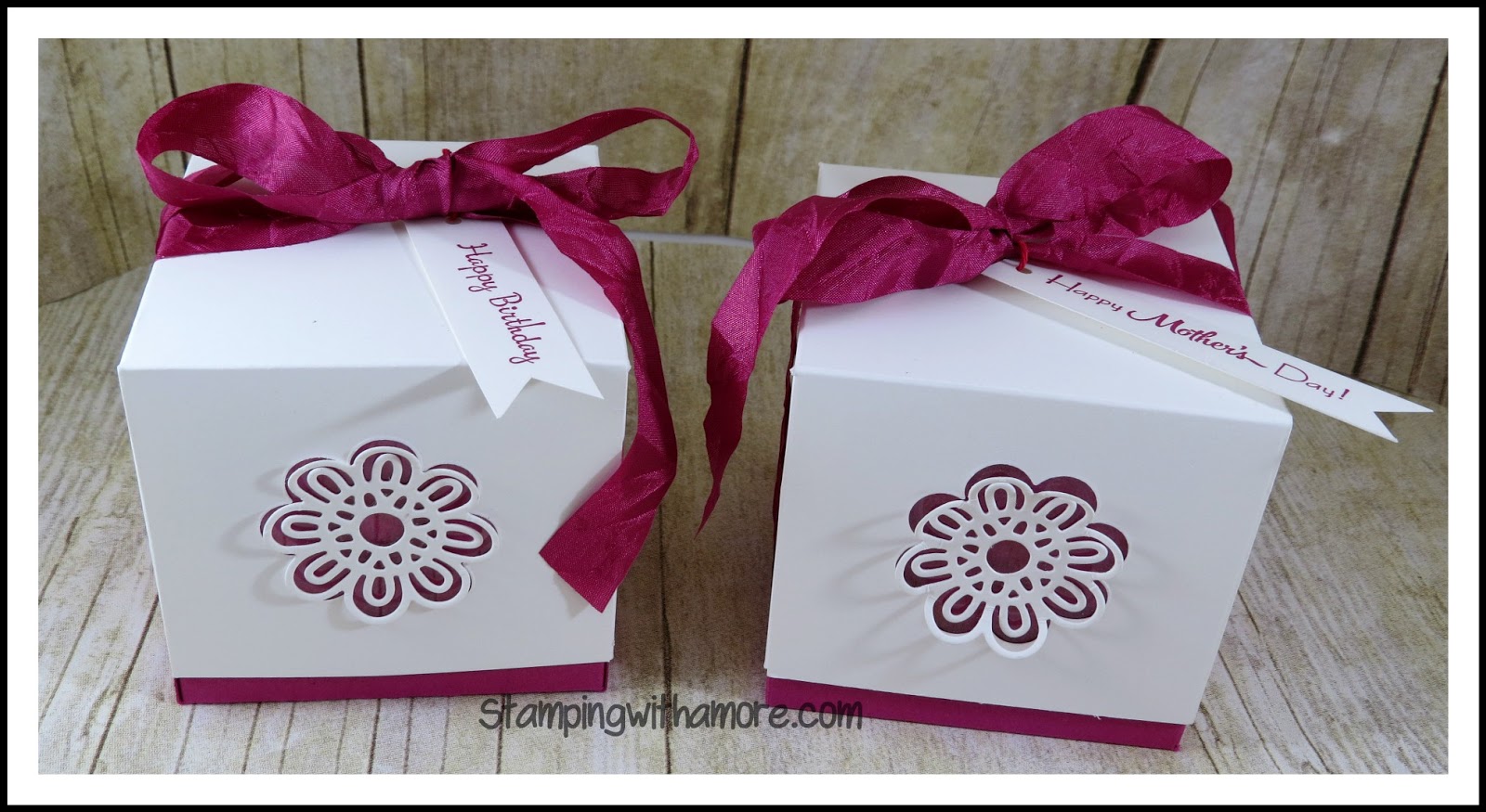 Stampingwithamore BEAUTIFUL FLOWER MOTHER'S DAY BOX