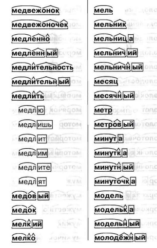 основа слова скворец