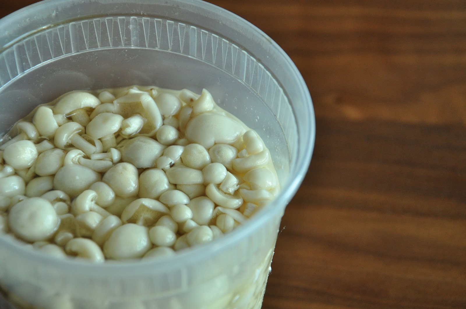 On pickled hon shimejis........