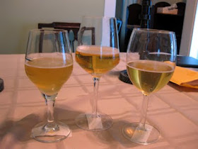 From left to right samples: #1, #2, #3.