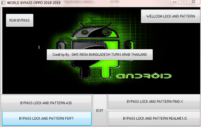World Bypass Oppo Tool