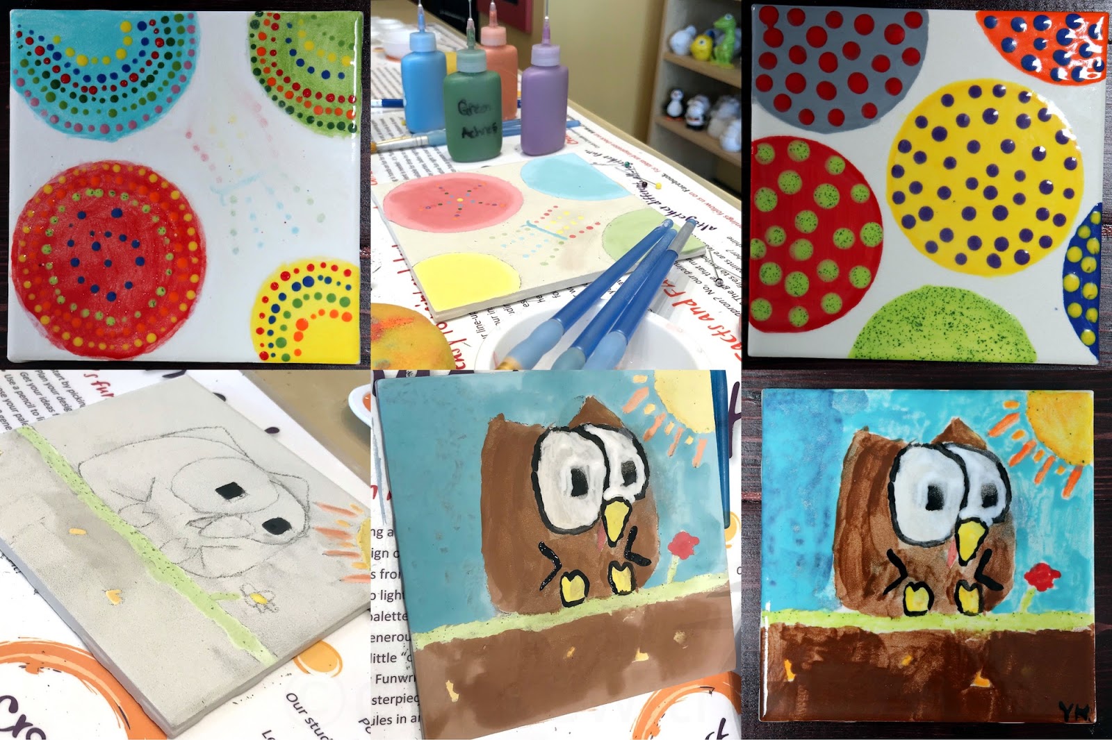 Create With Mom Pottery Painting at Crock a Doodle