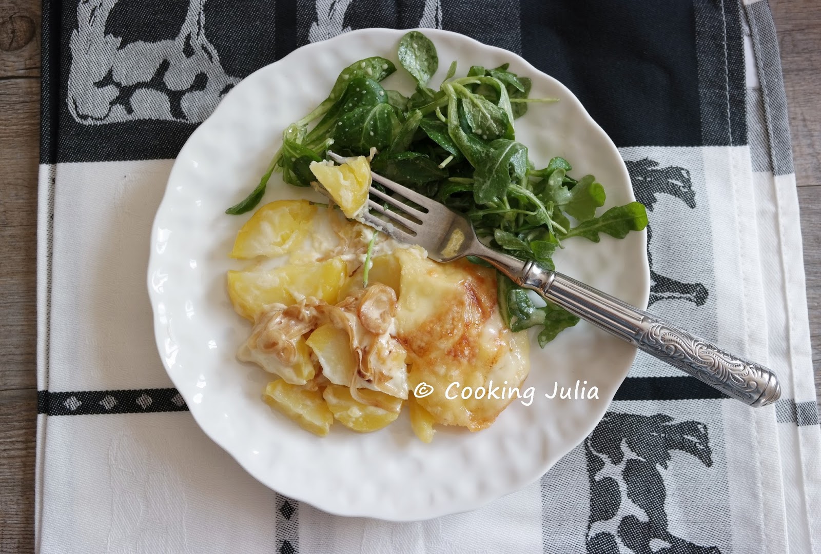 Cooking Julia Tartiflette Au Fromage A Raclette