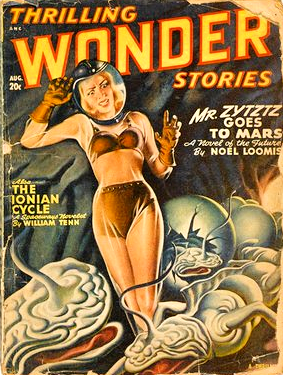 Alien Encounters in a 1948 Science-Fiction Magazine