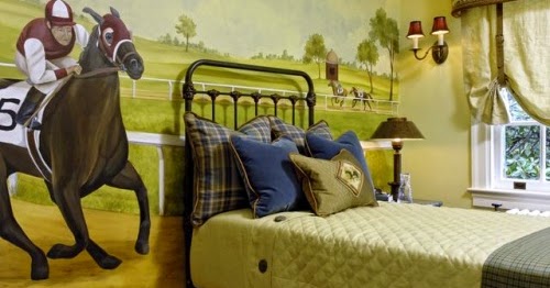 Habitaciones temática caballos - Ideas para decorar dormitorios