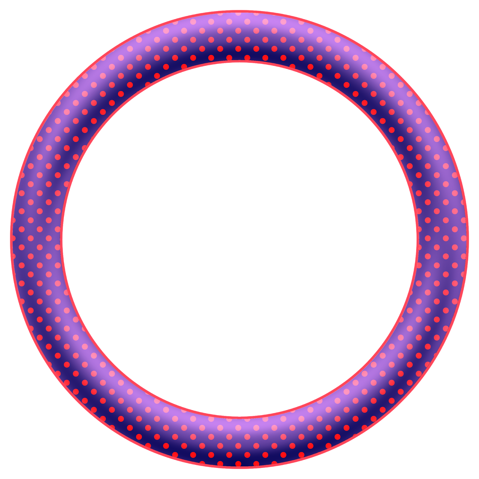Etiquetas Circulares con Lunares para Imprimir Gratis. Etiquetas o Toppers circulares con lunares para imprimir gratis.