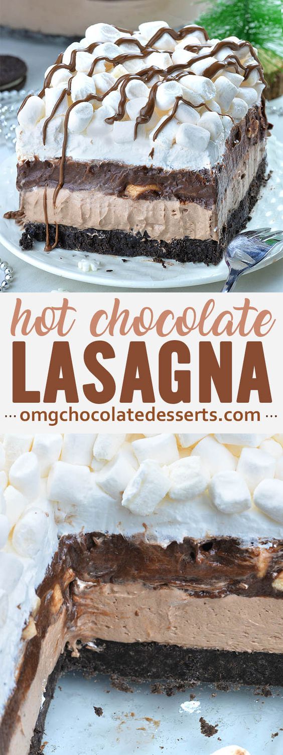 Hot Chocolate Lasagna RECIPE THINKERING