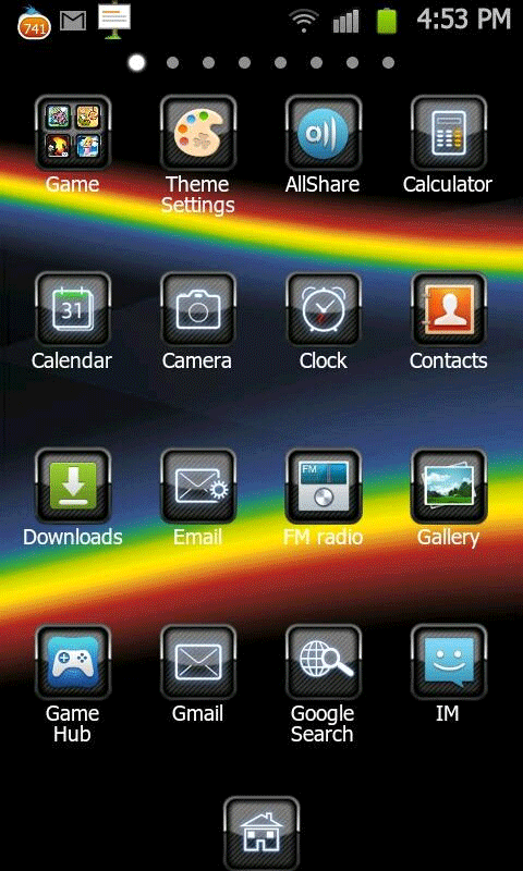 BlackBerry Theme Go LauncherEX apk Android App | Free ...
