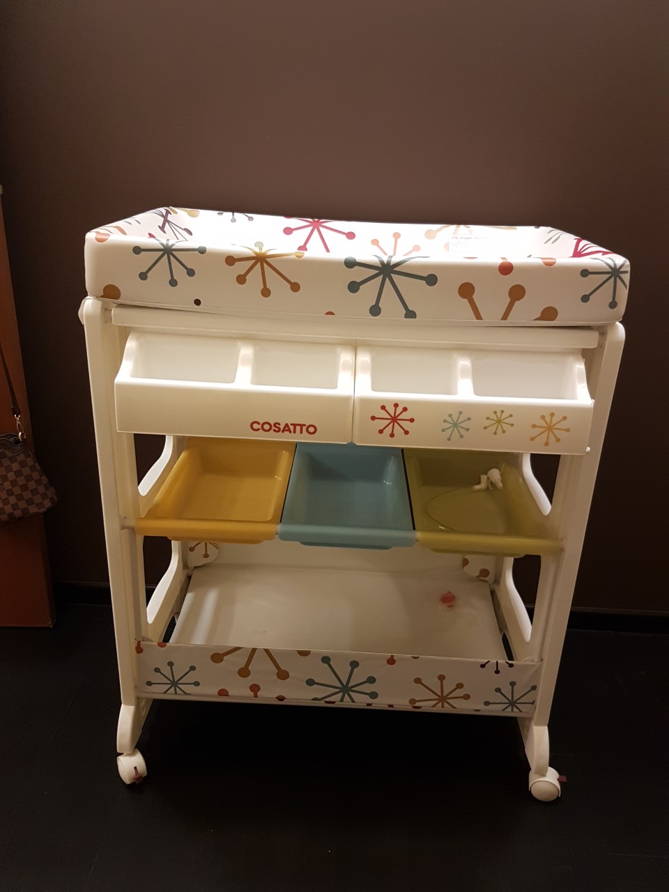 4 baby change table and bath