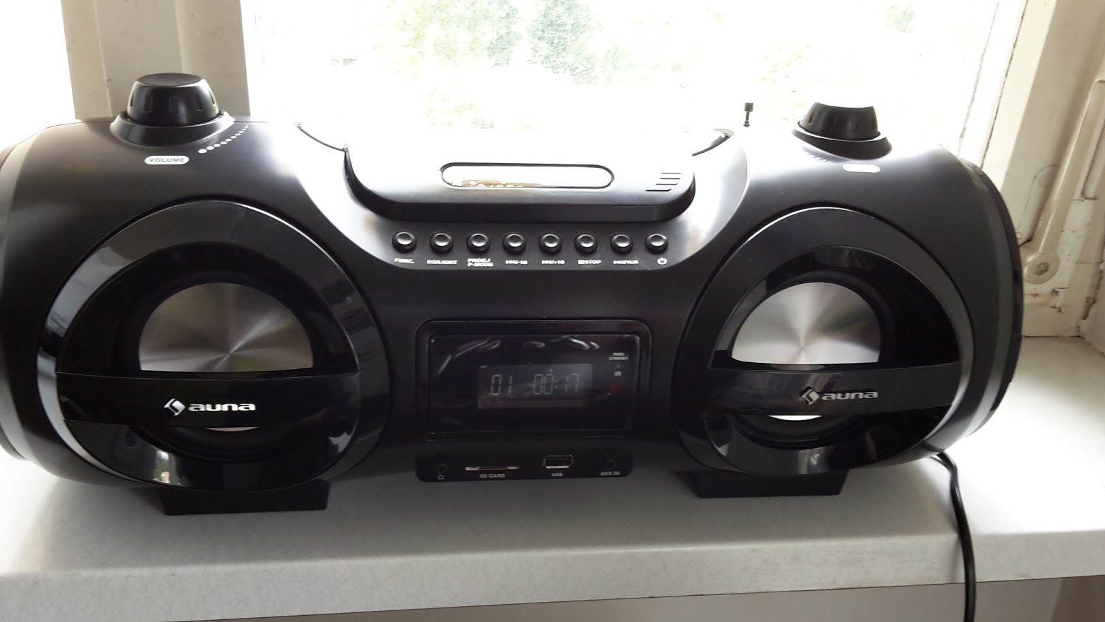 Lettore Cassette Portatile Gelielim - Radio AM/FM, Registratore, Alimentazione A Batteria O AC, Design Vintage - Foto 4