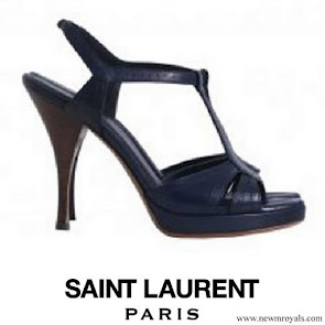 Crown Princess Victoria wore Saint Laurent Sandals