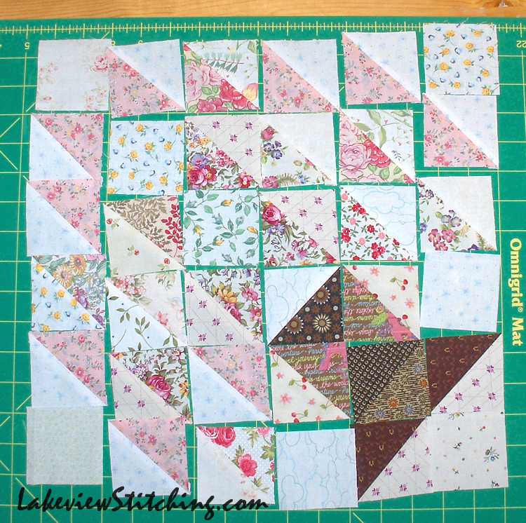 Mysterious Pattern Lakeview Stitching: DIY Mystery Quilt