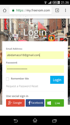 Login atau daftar freenom Login atau daftar freenom