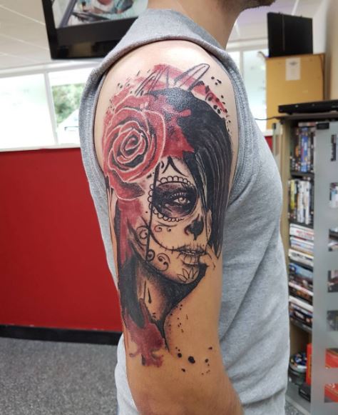 Day Of The Dead Tattoos