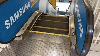 panduan keselamatan eskalator tangga bergerak
