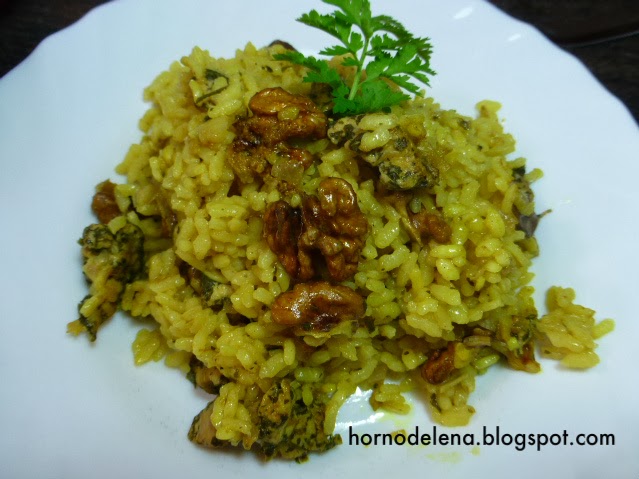 Arroz con pollo al ras el hanout