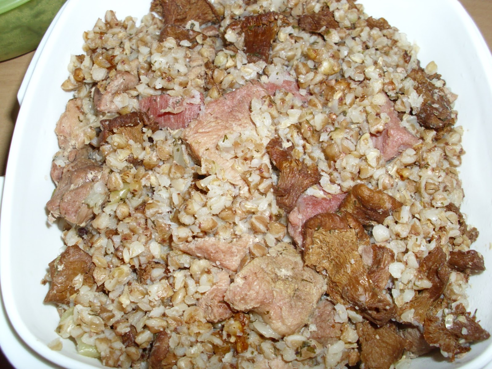 Гречка с мясом в мультиварке