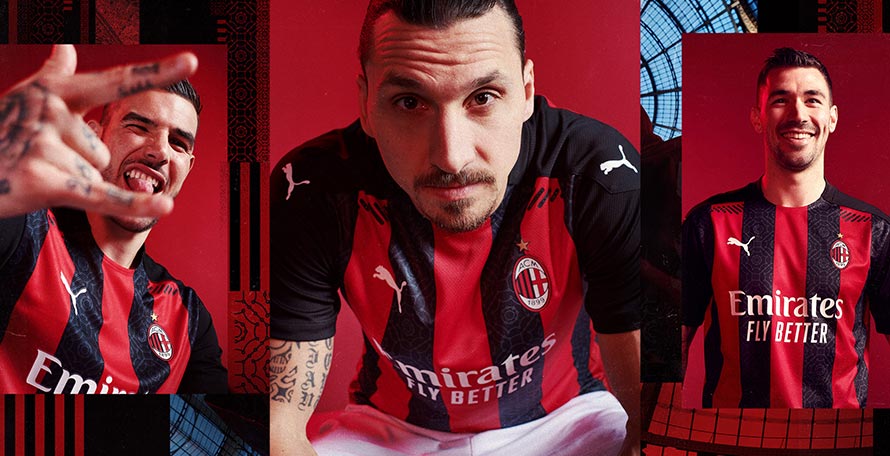 AC Milan 20-21 Home Kit Released - Footy Headlines