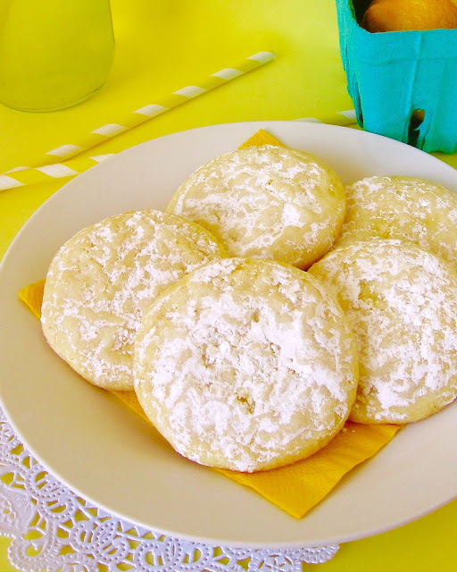 Chewy Lemon Sugar Cookies - The Lindsay Ann