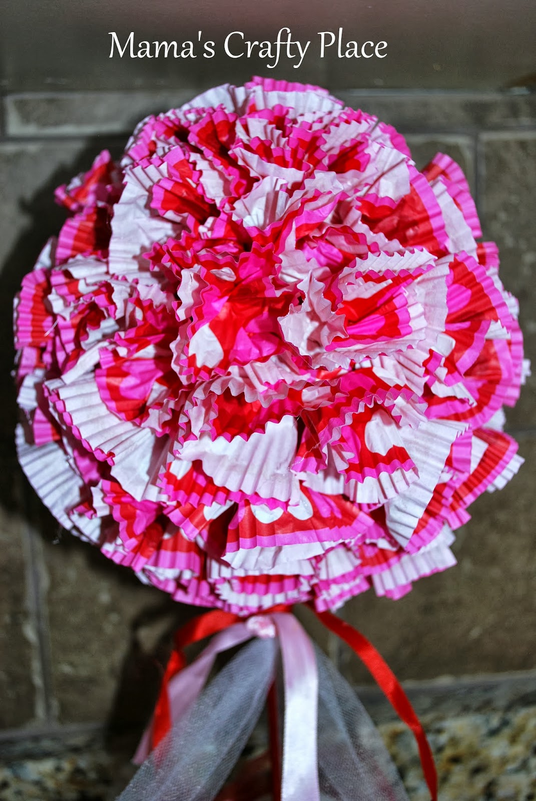 Mama's Crafts: Valentines Topiary....
