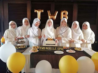 TWB The walking beauty, mobile spa, kursus spa,kursus mobile spa, kuantan, mobile spa kuantan, muslimah,